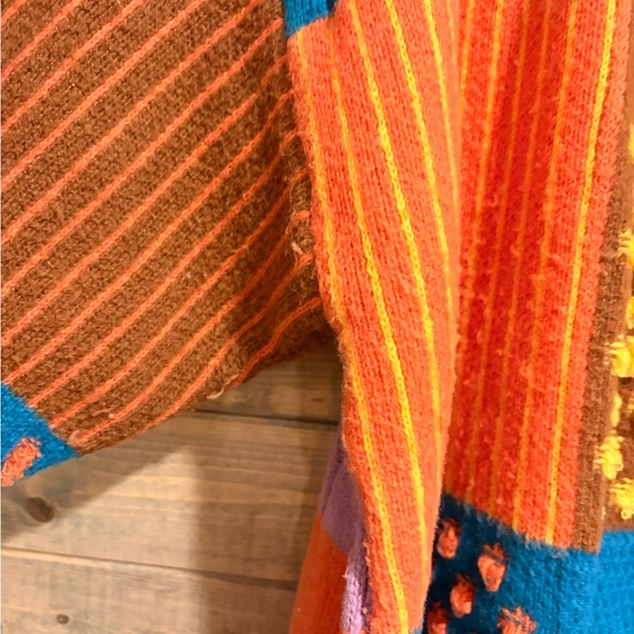 Cider 1XL Colorful Patchwork Sweater - Picture 5 of 5